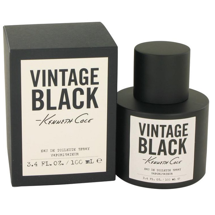 Kenneth Cole Vintage Black Cologne by Kenneth Cole 3.4oz Eau De Toilette spray for men